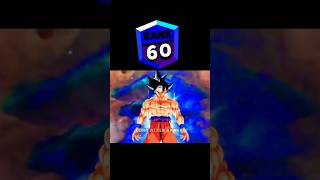 Brawl stars rank forms Transformation of Goku part 2 [upl. by Dnomayd203]