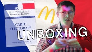 ROBERT OUVRE SA CARTE ÉLECTORALE NOFAKE UNBOXING [upl. by Bein]