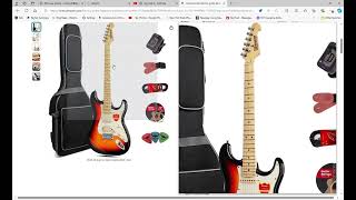 Bullfighter D120 HSS Strat Style Guitar Deal [upl. by Edurtreg]