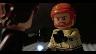 LEGO Star Wars RotS  Anakin vs ObiWan Animation Test [upl. by Inig]