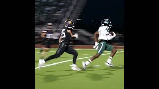 Touchdown by Aidin Smart from Braden Pleasant  Connally vs Liberty Hill Football [upl. by Ivor]