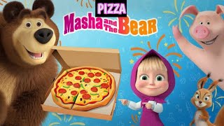 Masha And The Bear Pizzeria II Masha Games [upl. by Aicined627]