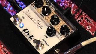 DVK Technologies Silver Top dual effects pedal Vibrato and Classic Overdrive [upl. by Eleazar]