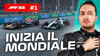 INIZIA IL MONDIALE  F1 22  EPISODIO 1 [upl. by Ardnoyek880]