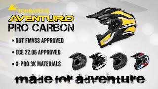 นี้คือเหตุผลว่าทำไม คุณถึงต้องเลือกหมวกกันน็อค Touratech AVENTURO PRO Carbon [upl. by Arlynne]