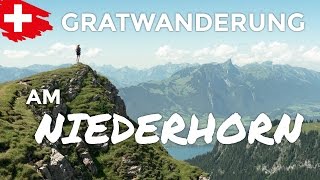 GRATWANDERUNG AM NIEDERHORN  ERSTE VLOGGING GEHVERSUCHE  VLOG 001 [upl. by Orban]