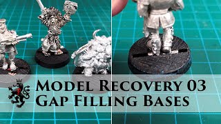 Model Recovery 3  Gap Filling Slotta Bases for Age of Sigmar  Warhammer 40000  DnD [upl. by Yenots643]