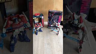 Unboxing Shattered glass Starscream and Transformers One SS Optimus prime [upl. by Ailimaj]