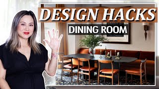 DESIGN HACKS 5 Things Every Dining Room Needs  Julie Khuu [upl. by Retrak]