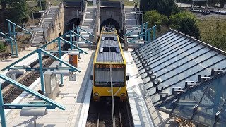 Straßenbahn amp von oben in PragsattelStuttgart [upl. by Audwin]