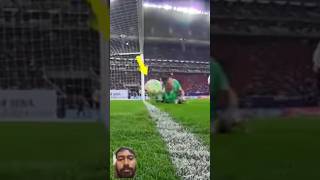 football goalkeeper goalline shorts footballdevelopment [upl. by Diogenes915]