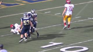 Tanner Vallejo 2013 LOI Highlights [upl. by Serra]