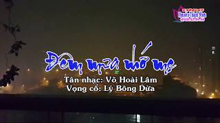 Karaoke tân cổ DÊM MƯA NHỚ MẸ  DÂY KÉP [upl. by Searby423]