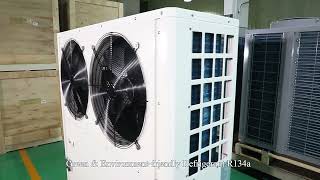 OSB 15KW EVI 85℃ High Temperature Heat Pump Industrial Heater [upl. by Airliah]