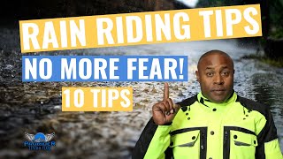 How To Ride Motorcycle In The Rain10 Tips [upl. by Jewett]