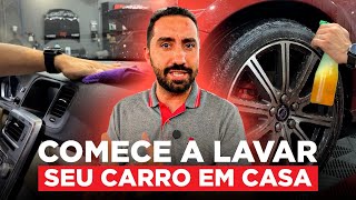 COMO LAVAR O CARRO EM CASA  Kit Inicial [upl. by Leone82]