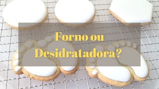 Forno ou desidratadora para secar glacê real dos biscoitos decorados [upl. by Anita]