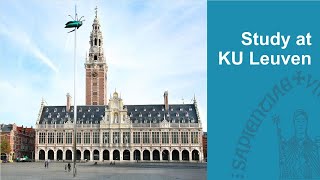 Study at KU Leuven presentation  Info about Europes most innovative university [upl. by Song575]