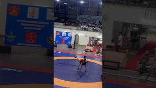 Greeco roman wrestling 4 points technique 😯 youtubeshorts motivation wrestlinglife  sports ￼ [upl. by Aicilra]