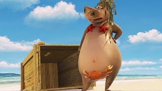 Madagascar  On The Beach Scene  Movie Clip  Dreamworks Madagascar  Kids Movies  Kids Cartoon [upl. by Yerffoej]