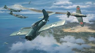 Japanese were in awe When American Brewester Buffalo Shot Down All Japanese Mitsubishi Planes in WW2 [upl. by Danczyk]