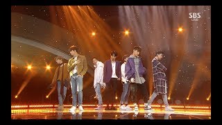 iKON  BEAUTIFUL 0128 SBS Inkigayo [upl. by Tymon601]