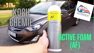 Egy erős előmosó Koch Chemie Active Foam Af teszt [upl. by Retep]