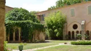 Abbaye de Valmagne  Villeveyrac  pays de Thau  Hérault  LanguedocRoussillon  sud de la France [upl. by Hashim]