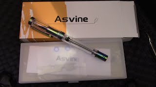 Asvine V200 Rainbow Fountain Pen Review [upl. by Phip]