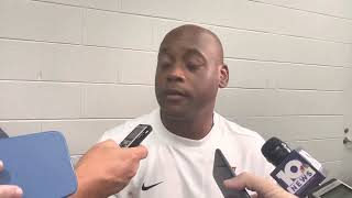 UVA OC Des Kitchings talks after win over Richmond [upl. by Tore]