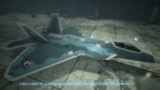 NEWOVERVIEW OF F22 RAPTOR SKINSACE COMBAT 7 [upl. by Mandel121]