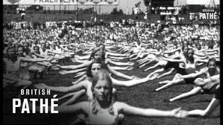 German Youth  Physical Training And Sports Meeting 1937 [upl. by Mandie427]