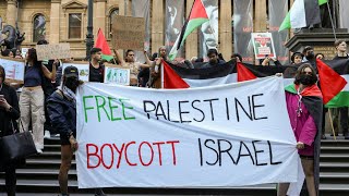 Chaos on Australian streets as students skip school for ProPalestine protests [upl. by Esmeralda]