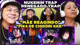 MINHA MÃE REAGE A Remix Costa Gold e MD Chefe RENEGADO Trap 🖤😈 e NUKENIN Trap 🩸😈  PeJota [upl. by Latoniah]