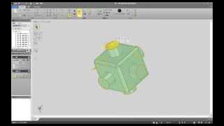 【DesignSpark Mechanical】 チュートリアル 3セクション1  PIN CUBE [upl. by Gerhan]