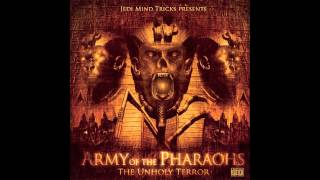 Jedi Mind Tricks Presents Army of the Pharaohs  quotDrenched In Bloodquot Official Audio [upl. by Aleda]