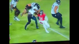 ZYON MCCOLLUMTampa Bay Buccaneers CB DRAGS RAVENS MNF [upl. by Marla584]