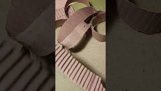 How to make a cardboard knife 1  Part 1 [upl. by Ahsikar858]