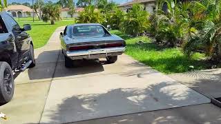 69 Charger RT Restomod 6 speed manual 392 Scat pack engine Dana rear end new amp the old 🗝️💯🗝️😎🏁 [upl. by Aiclef]