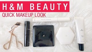 HampM BEAUTY quick makeup look  spiffykerms [upl. by Salena]