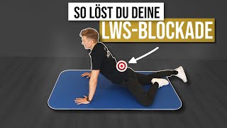 3 effektive Übungen gegen eine LWSBlockade nachhaltig [upl. by Idoux]