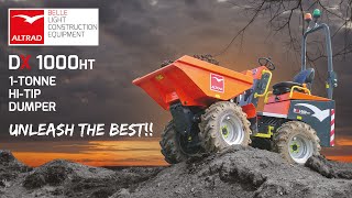 Altrad Belle DX 1000HT 1Tonne HiTip Dumper Advert [upl. by Barolet]