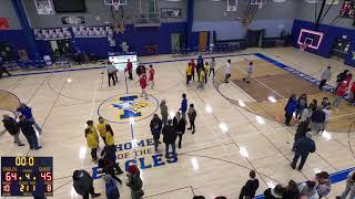 Irondequoit vs Canandaigua Academy Varsity Mens Basketball [upl. by Ennaj664]