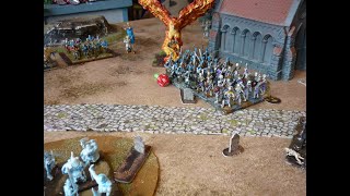 Kings of War  Morts Vivants vs Basiléens 2000 pts Butin FR  ENG [upl. by Brighton]