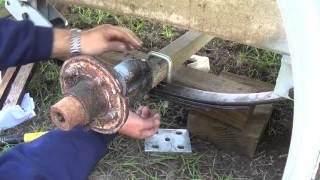 Boat Trailer Spring Replace [upl. by Cathy]