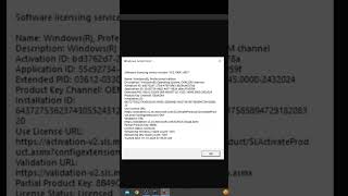 How to Check Windows Genuine or Not   Windows 10 Tutorial  shorts [upl. by Claudina]