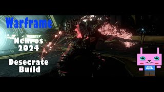 Warframe  Nekros Desecrate build 2024 [upl. by Payton]