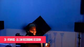 ZANTAVIU  Lil Zan Recording Session [upl. by Pollux]