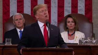 President Trump calls out Gov Ralph Northam for lateterm abortion comments [upl. by Barnett539]