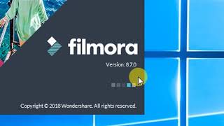 Wondershare Filmora 8702  2018  100 work With License Key and Life Time [upl. by Annoval]